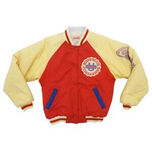 Vintage 80s Coca Cola Bomber Jacket Youth12